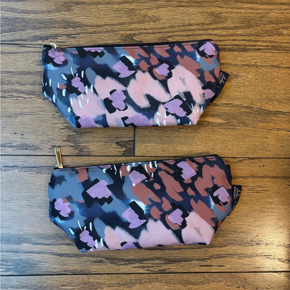 2 - Logan and Lenora X Amber Massey small pouches